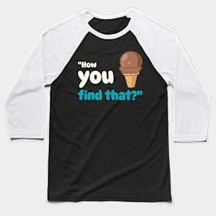 Ice Cream (youth/kids) Baseball T-Shirt